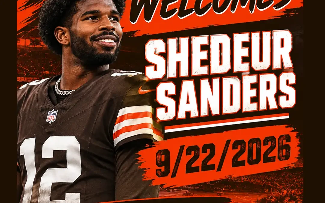 Shedeur Sanders at Kirk Middle School